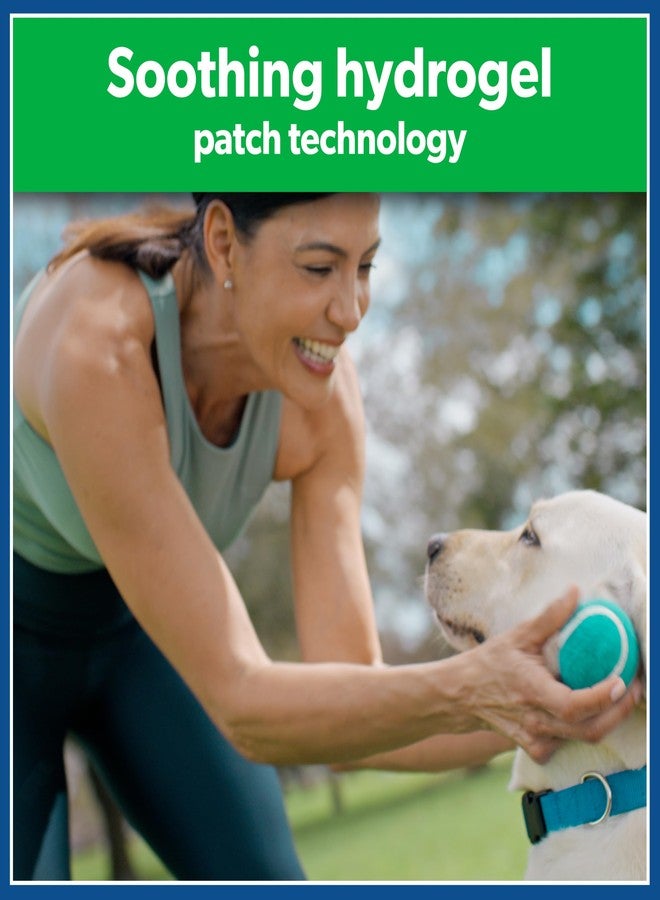 سالون باس لصقات جل سالونباس ليدوكايين 4% لتخفيف الألم، 6 لصقات، لآلام الظهر والرقبة والكتف والركبة والمرفق - Image 3